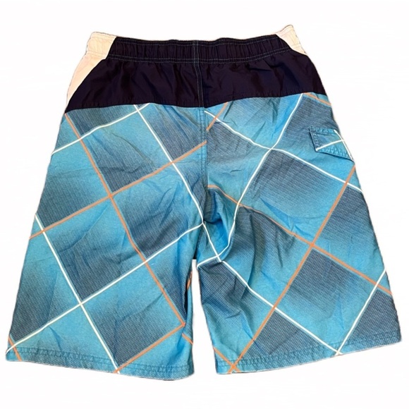 🌊 OP Swim Trunks | Board Shorts | Boys Size XL (14-16) | Blue | Lined - Picture 2 of 14
